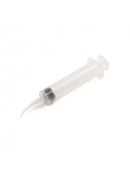 5 pcs Curved Tip Epoxy Resin Glue Syringe. Dental Injection. 12ml WITHOUT  SCALE