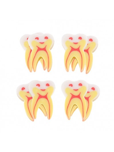 erasers for kids Easyinsmile 50pcs Molar Shaped Tooth Rubber Erasers for  Dentist Dental Clinic School Gift