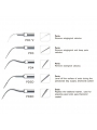 Easyinsmile SPKS SATELEC NSK Woodpecker-DTE Dental scaler Tip Scaler Perio Kit Sliver PD1 PD3 PD4 PD3D PD4D